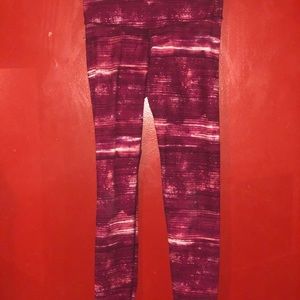Patterned Athletic leggings